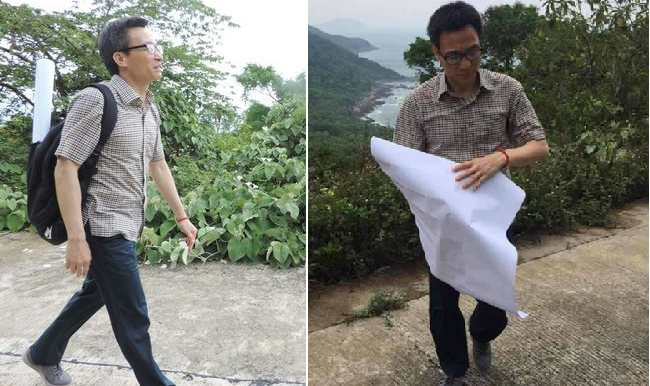 Ảnh: Phó Thủ tướng Vũ Đức Đam dân dã, giản dị khoác ba lô thị sát Sơn Trà