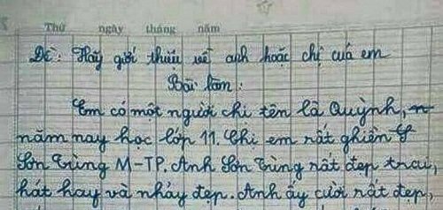 Những bài văn 'bá đạo' của học sinh