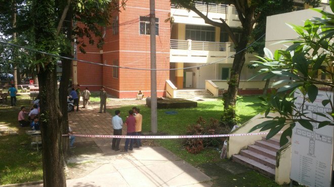 Nam sinh chết trong khuôn viên ĐH Sư phạm Kỹ thuật TP.HCM