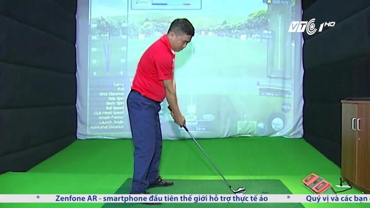 Chơi golf ngay trong nhà với công nghệ 3D