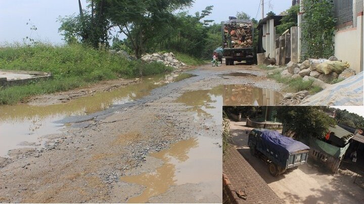 Dân phẫn nộ vì xe chở đất băm nát tuyến đường đẹp