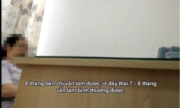 Phòng khám bất chấp mọi quy định, sẵn sàng phá thai 8 tháng tuổi