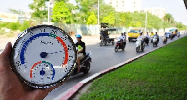 Thời tiết ngày hôm nay 5/6/2017: Hà Nội nóng 40°C trước khi đón không khí lạnh
