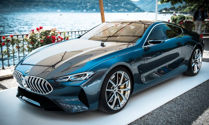 Xuất thần BMW 8 Series Concept đầu tiên được lăn bánh