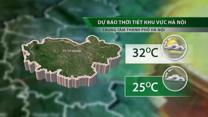Chiều nay 6/6, nội thành Hà Nội có mưa, nhiệt độ về đêm giảm mạnh