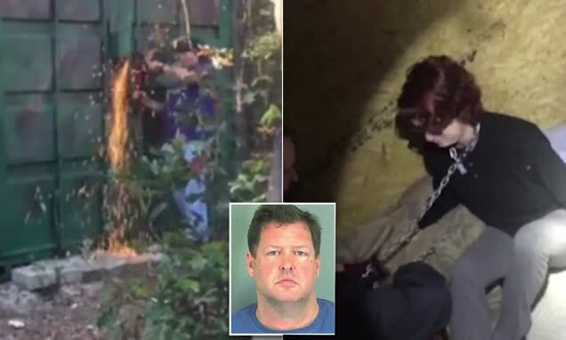 Kinh hãi khoảnh khắc phát hiện 'nô lệ tình dục' bị xích cổ trong container, cưỡng hiếp suốt 2 tháng