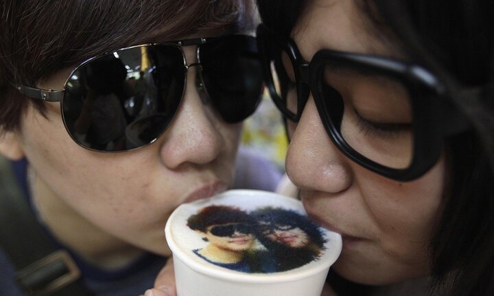 Cà phê in hình giống ảnh thật tới 95% gây 'sốt' trong giới trẻ Sài thành