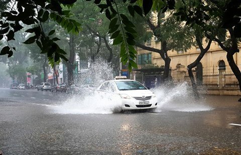 Dự báo thời tiết hôm nay 18/6/2017: Bắc Bộ mưa lớn suốt 3 ngày