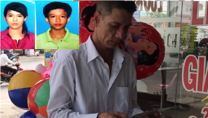 Cha vừa bán bong bóng dạo vừa tìm 2 con mất tích bí ẩn ở Sài Gòn