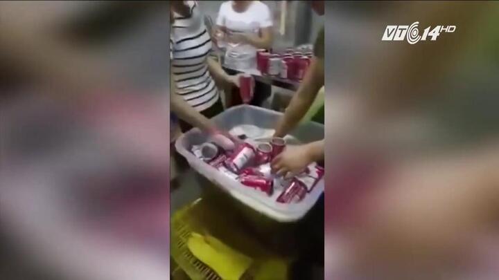 Phát hoảng công nghệ sản xuất bia Budweiser giả của Trung Quốc