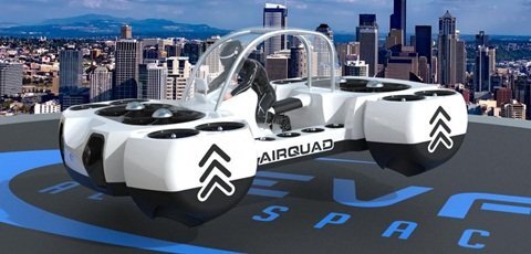 Cận cảnh mẫu xe bay cá nhân dùng điện có thể đi 80km/h