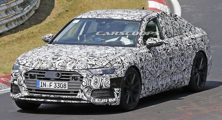 Lần đầu tiên chụp được ảnh Audi S6 sang chảnh tại Nurburgring