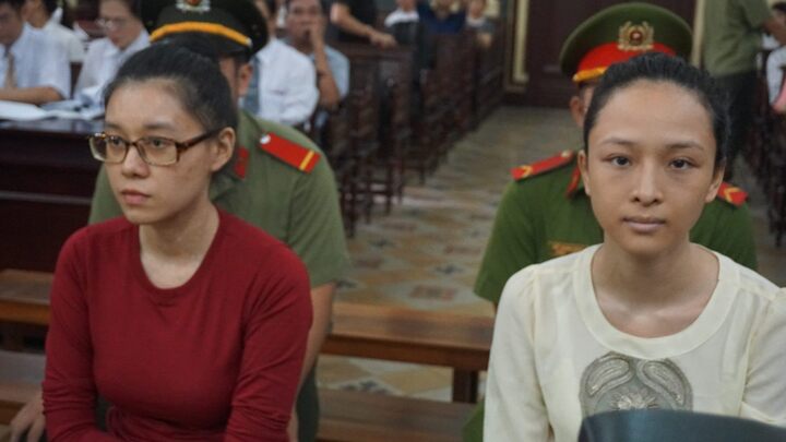 Hoa hậu Phương Nga đang hầu tòa