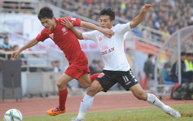 Video xem trực tiếp Hải Phòng vs Long An vòng 15 V-League 2017