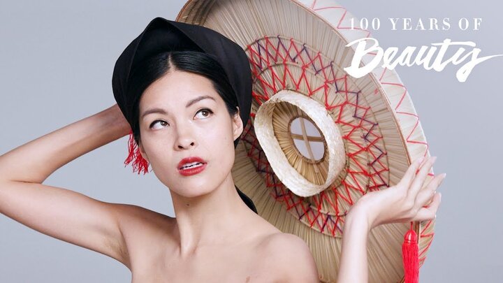 Vẻ đẹp phụ nữ Việt biến hóa qua 100 năm gây 'bão' mạng
