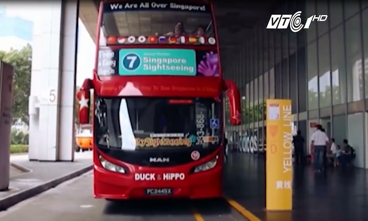 Video: Trải nghiệm du lịch Singapore bằng xe bus 2 tầng mui trần