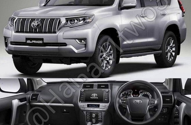 Rò rì hình ảnh Toyota Land Cruiser Prado 2018, ra mắt mùa thu năm nay