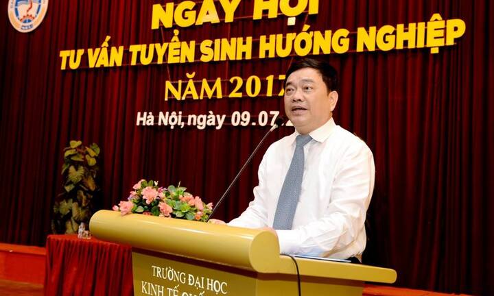 Hiệu trưởng ĐH Kinh tế Quốc dân: Điểm chuẩn năm nay sẽ tăng nhẹ