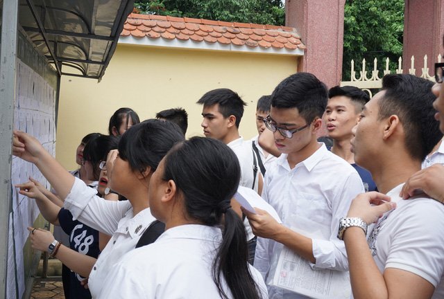 Năm 2017, điểm sàn đại học không thay đổi nhiều