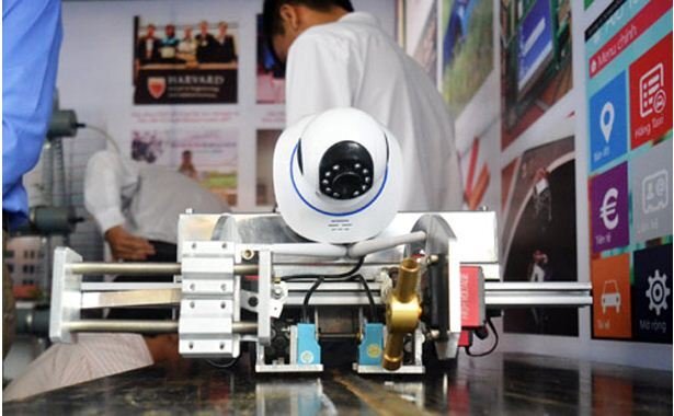 Rô bốt kiểm tra khuyết tật mối hàn đầu tiên ở Việt Nam chuẩn bị thương mại hoá