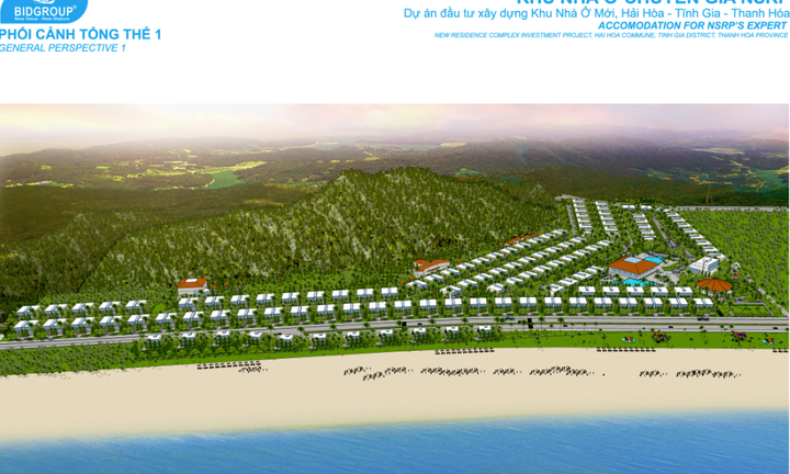 Tập đoàn BIDGROUP đầu tư dự án khu sinh thái nghỉ dưỡng tại Nghi Sơn
