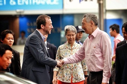 Thủ tướng Lý Hiển Long tham quan tòa nhà Bitexco Financial Tower