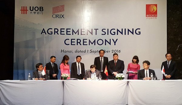 Quỹ UOB và Tập đoàn tài chính ORIX đầu tư 50 triệu USD vào Bitexco Power