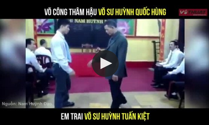 Video: Võ công thâm hậu của em trai Chưởng môn Nam Huỳnh Đạo chuẩn bị đấu Flores