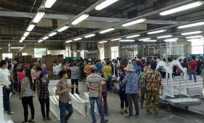 Nghi án chủ quản người Trung Quốc đánh công nhân ở Đồng Nai