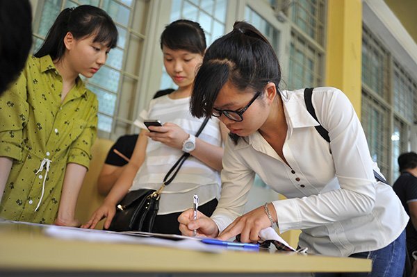 Khoảng 13% thí sinh trên điểm sàn thực hiện điều chỉnh nguyện vọng