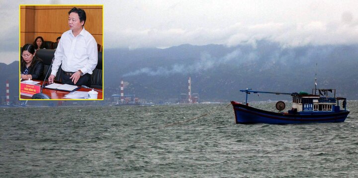 Cấp phép nhận chìm 1 triệu m³ bùn thải ở Vĩnh Tân: Bộ trưởng TN&MT lên tiếng