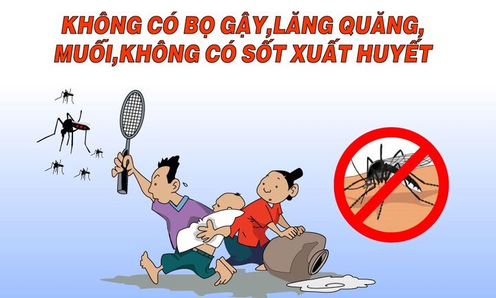 Không xem kỹ khuyến cáo này, người dân sẽ mang sốt xuất huyết về nhà