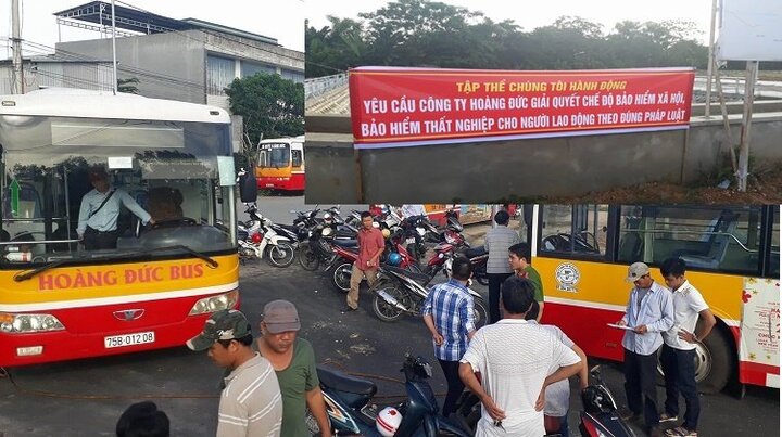 Tài xế 'vây' trụ sở công ty, chặn xe để đòi nợ