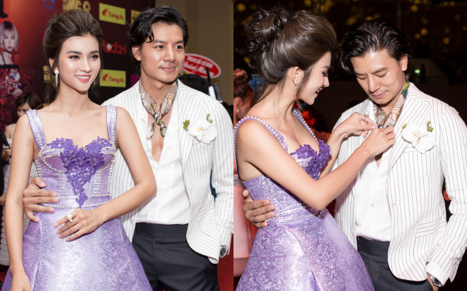 Kim Tuyến diện đồ sexy, chăm chút cho Hiếu Nguyễn như tình nhân