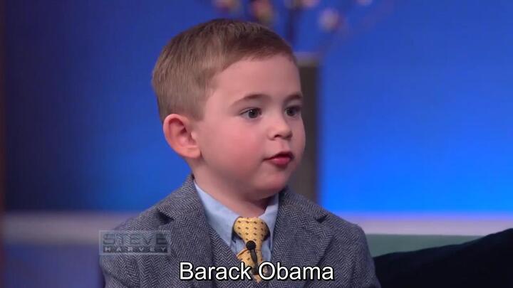 Cậu bé 4 tuổi tiết lộ bí mật các tổng thống Mỹ khiến triệu khán giả thán phục