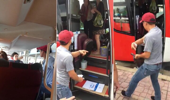 Nhân viên nhà xe hành xử côn đồ, chửi bới, đuổi nữ du khách nước ngoài xuống đường