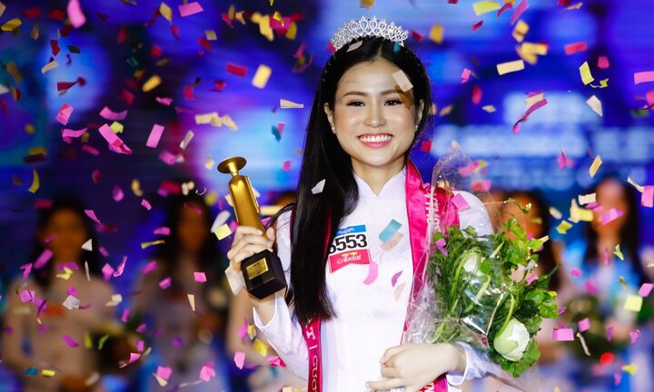 Nữ sinh 17 tuổi đoạt giải Hoa khôi nữ sinh áo dài 2017