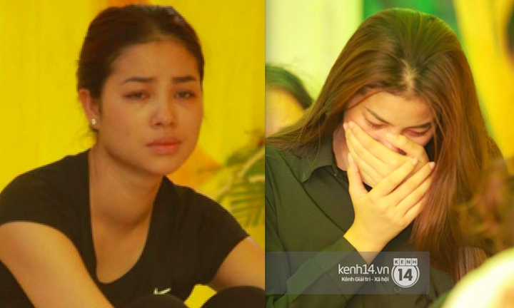 Phạm Hương khóc nấc, tiều tuỵ lo hậu sự cho bố