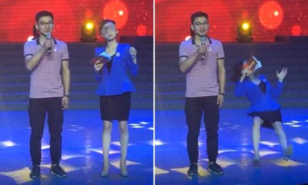 Nguyên nhân nữ MC gục trên sân khấu khán giả vẫn vỗ tay ầm ầm