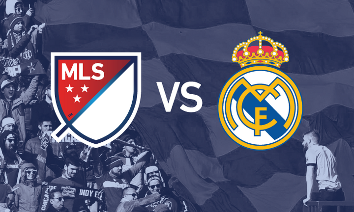 Kết quả bóng đá: Video bàn thắng MLS All Stars 1-1 Real Madrid