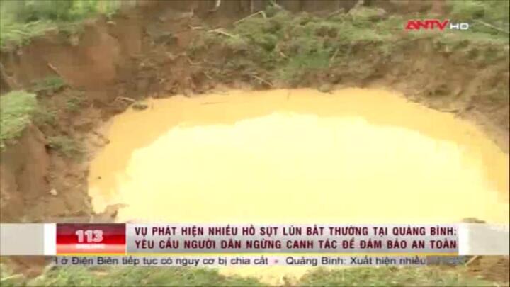 'Hố tử thần' mọc như nấm gần thủy điện Hố Hô