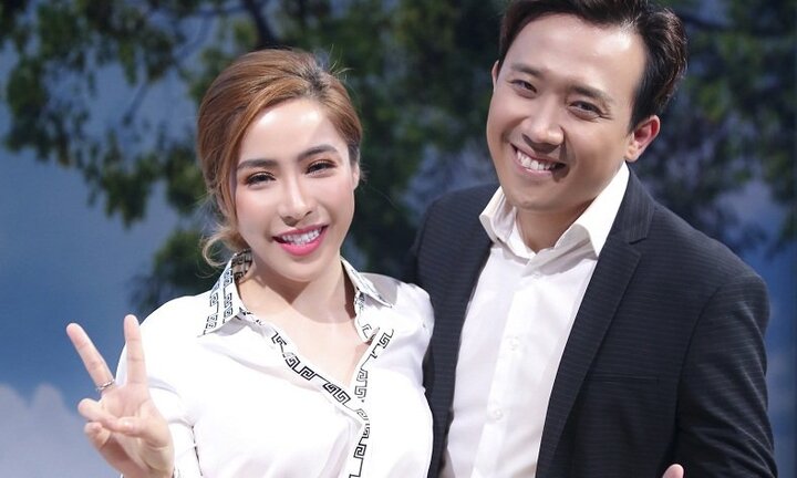 Trấn Thành 'đứng hình' trước vẻ đẹp rạng ngời của Á khôi Mai Diệu Linh