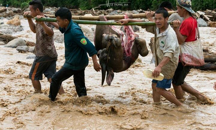Ảnh: Cảnh tan hoang ở Mường La sau cơn thịnh nộ của thiên nhiên