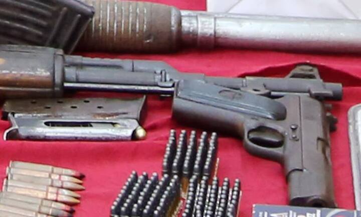 Kho súng, lựu đạn của trùm ma túy Hải Dương