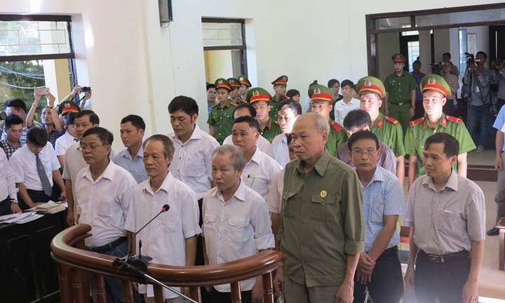 14 quan chức Đồng Tâm thừa nhận thông đồng 'ăn đất'