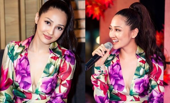 Bảo Anh khoe vòng 1 nóng bỏng khi diện trang phục khoét sâu