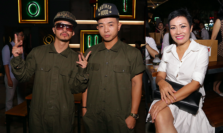 Phương Thanh tóc ngắn cá tính đến chúc mừng PB Nation ra mắt album cực chất