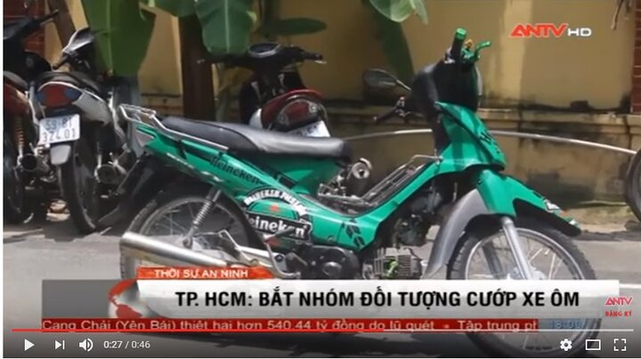Băng cướp 'săn mồi' đêm dí dao khống chế tài xế Grabbike cướp xe