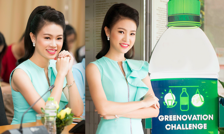 ‘Cô gái vàng’ của Hoa hậu Việt Nam xinh đẹp làm Đại sứ xanh