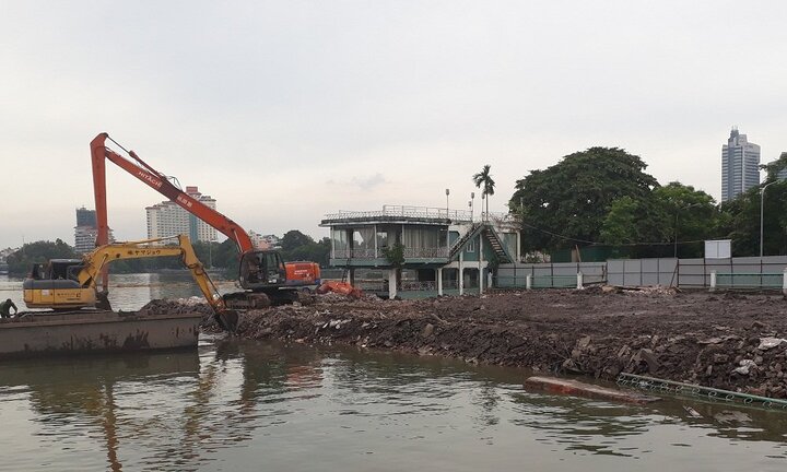 Thực hư thông tin san lấp Hồ Tây để xây dựng nhà hàng, khách sạn